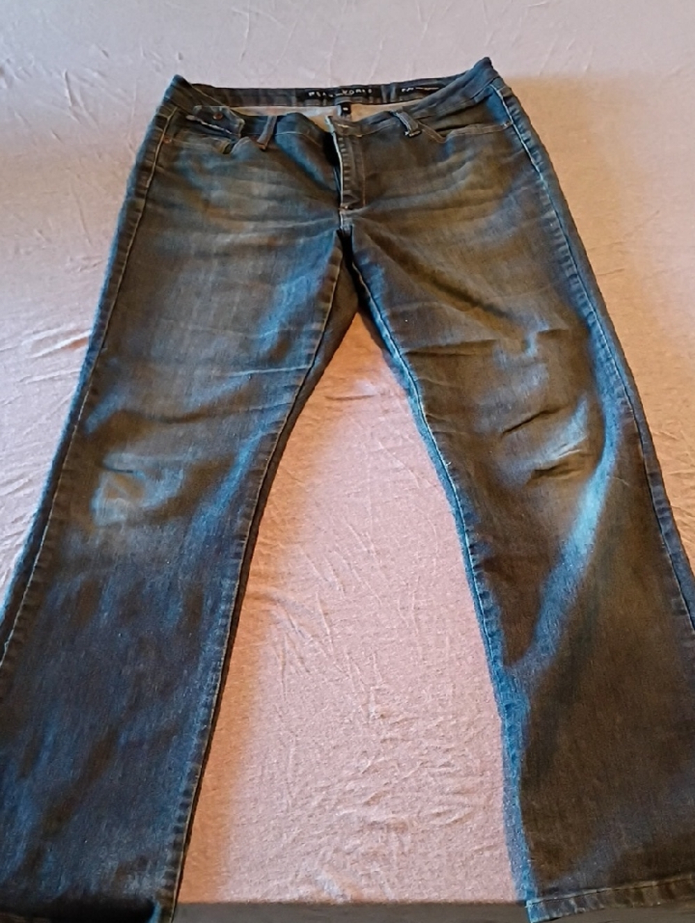 Salt Works Women's Boot Cut Jeans - Dark Blue